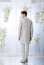 Load image into Gallery viewer, Teal Grey Kurta Set