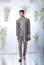 Load image into Gallery viewer, Steel Grey Kurta set