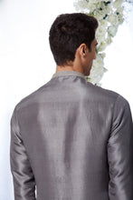 Load image into Gallery viewer, Steel Grey Kurta set