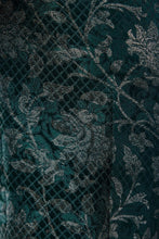 Load image into Gallery viewer, Emerald Green Mirror Open Sherwani Set