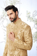 Load image into Gallery viewer, Deep Gold Sherwani Set
