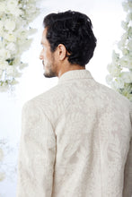Load image into Gallery viewer, Ivory Sequin Sherwani Set