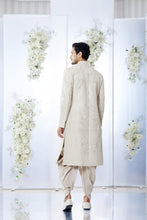 Load image into Gallery viewer, Ivory Sequin Sherwani Set