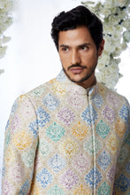 Load image into Gallery viewer, Multi-Coloured Sherwani Set