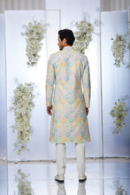 Load image into Gallery viewer, Multi-Coloured Sherwani Set