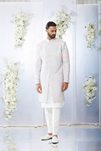 Load image into Gallery viewer, Pastel Floral Sherwani Set