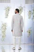 Load image into Gallery viewer, Pastel Floral Sherwani Set