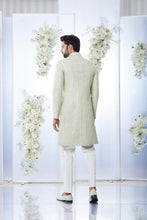 Load image into Gallery viewer, Aqua Green Sherwani set