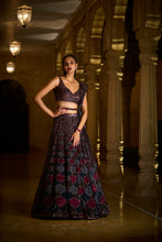 Load image into Gallery viewer, Burnette Sequin Lehenga Set
