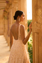 Load image into Gallery viewer, Peach Trail Gown