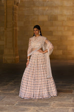 Load image into Gallery viewer, Peach Lehenga Set