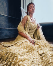 Load image into Gallery viewer, Olive Green Garara Set