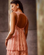 Load image into Gallery viewer, Rose Pink Sequin Sharara Set