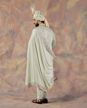Load image into Gallery viewer, The Blue Momentum Sherwani Set