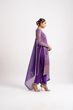 Load image into Gallery viewer, Purple Multi Embroidery Round Neck Kurta Set