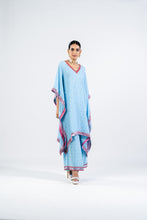 Load image into Gallery viewer, ICE BLUE KAFTAN SET