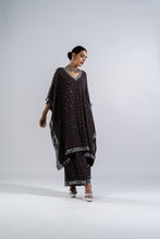 Load image into Gallery viewer, CHARCOAL GREY KAFTAN SET