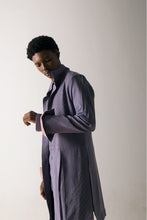 Load image into Gallery viewer, English Purple Overcoat Set