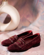 Load image into Gallery viewer, Wine Chain Loafers