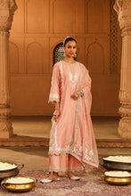 Load image into Gallery viewer, A-line palazzo suit with dupatta
