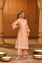 Load image into Gallery viewer, A-line palazzo suit with dupatta
