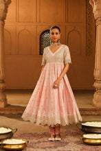 Load image into Gallery viewer, Long Anarkali with chooridaar and dupatta
