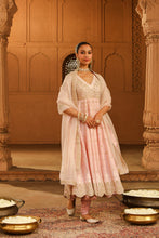 Load image into Gallery viewer, Long Anarkali with chooridaar and dupatta
