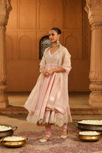 Load image into Gallery viewer, Long Anarkali with chooridaar and dupatta
