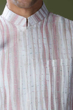 Load image into Gallery viewer, Powder Pink Embroidered Kurta-Jacket Set
