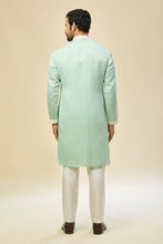 Load image into Gallery viewer, Mint Blue Embroidered Kurta Set
