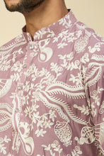 Load image into Gallery viewer, Mauve Pink Embroidered Kurta Set
