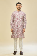 Load image into Gallery viewer, Mauve Pink Embroidered Kurta Set

