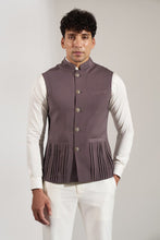 Load image into Gallery viewer, Grey Pinktuck Jacket
