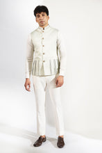 Load image into Gallery viewer, Pista Green Pinktuck Jacket
