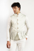Load image into Gallery viewer, Pista Green Pinktuck Jacket
