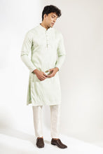 Load image into Gallery viewer, Pista Green Embroidered Kurta Set
