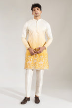 Load image into Gallery viewer, Yellow Ombre Kurta Set
