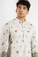 Load image into Gallery viewer, Sage Green Embroidered Kurta Set
