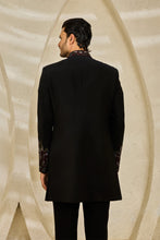 Load image into Gallery viewer, Black Veil Indowestern Set
