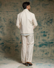 Load image into Gallery viewer, Apricot Ivory Handpainted Blazer Set
