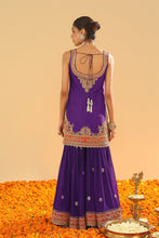 Load image into Gallery viewer, Maziyah - Short Kurta with Garara and Dupatta

