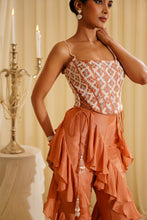 Load image into Gallery viewer, Evelyn corset and sharara set
