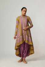 Load image into Gallery viewer, GREEN MULTICOLOR DHOTI KURTA SET
