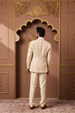 Load image into Gallery viewer, BEIGE TUXEDO JACKET, WAISTCOAT AND  PANT
