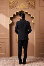 Load image into Gallery viewer, BLACK TUXEDO VEST PANT
