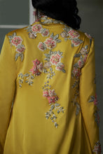 Load image into Gallery viewer, Yellow Jacket Trouser Set With Corset Top
