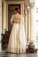 Load image into Gallery viewer, Ivory lehenga set
