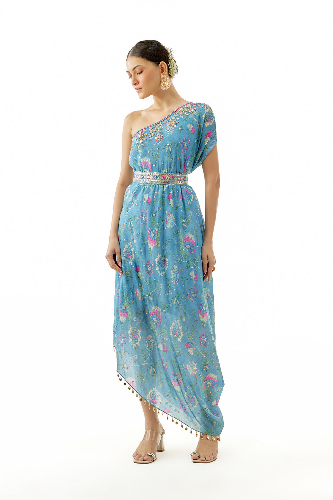 CLo One shoulder Dress