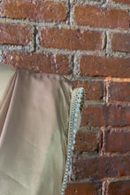 Load image into Gallery viewer, Bronze shimmer Pre-stitched saree with Gota work blouse
