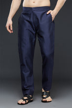 Load image into Gallery viewer, Navy Blue Sherwani Jacket Set

